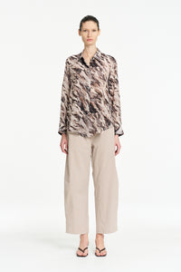 Mela Purdie Soft Shirt in Agate F866 2822