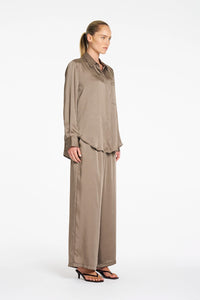 Mela Purdie Saville Shirt in Twig F624 8920  - Pre-Order September Delivery