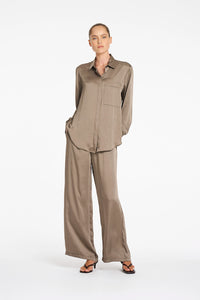 Mela Purdie Saville Shirt in Twig F624 8920  - Pre-Order September Delivery