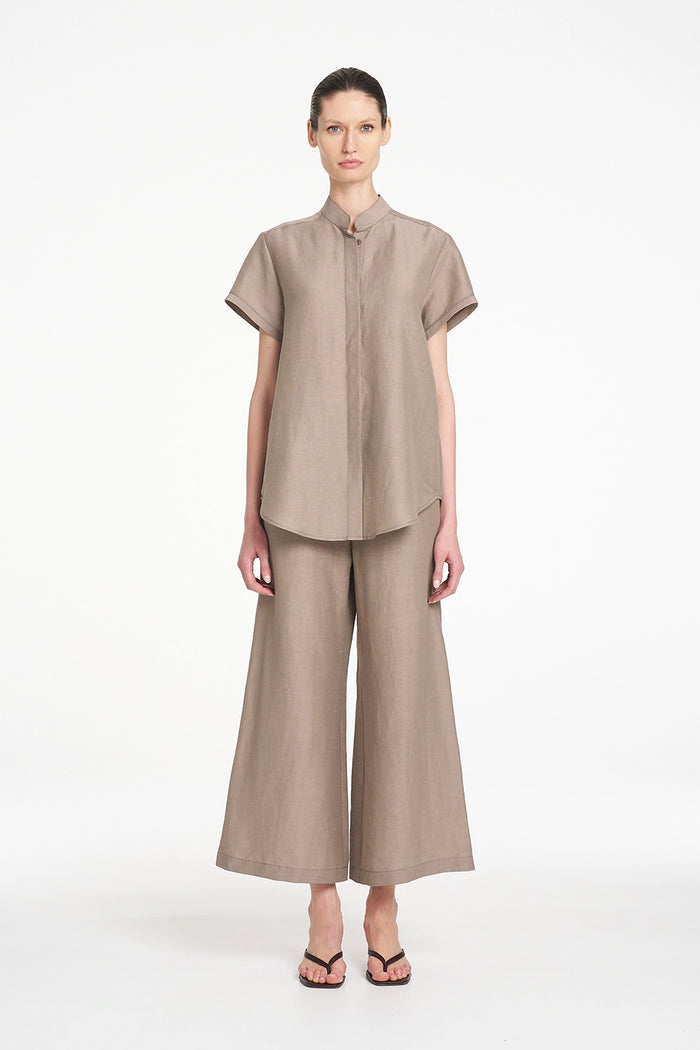 Mela Purdie Lino Pant in Twig F628 10016 - Pre-Order October Delivery