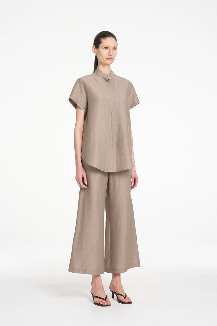 Mela Purdie Lino Pant in Twig F628 10016 - Pre-Order October Delivery