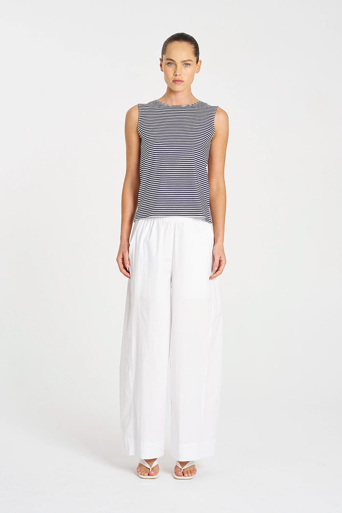 Mela Purdie Palazzo Shell in Marine/White F538 284