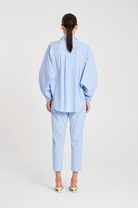 Mela Purdie Billow Shirt in Miami/White F731 8774