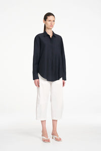 Mela Purdie Saville Shirt in Navy F628 8920 - Pre-Order November Delivery