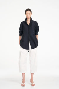 Mela Purdie Saville Shirt in Navy F628 8920 - Pre-Order November Delivery