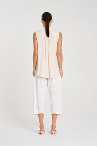 Mela Purdie Tab Slide Tank in Meringue F67 8146