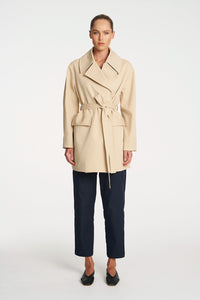 Mela Purdie Wrap Trench In Bisque F103 4227