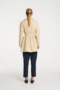 Mela Purdie Wrap Trench In Bisque F103 4227