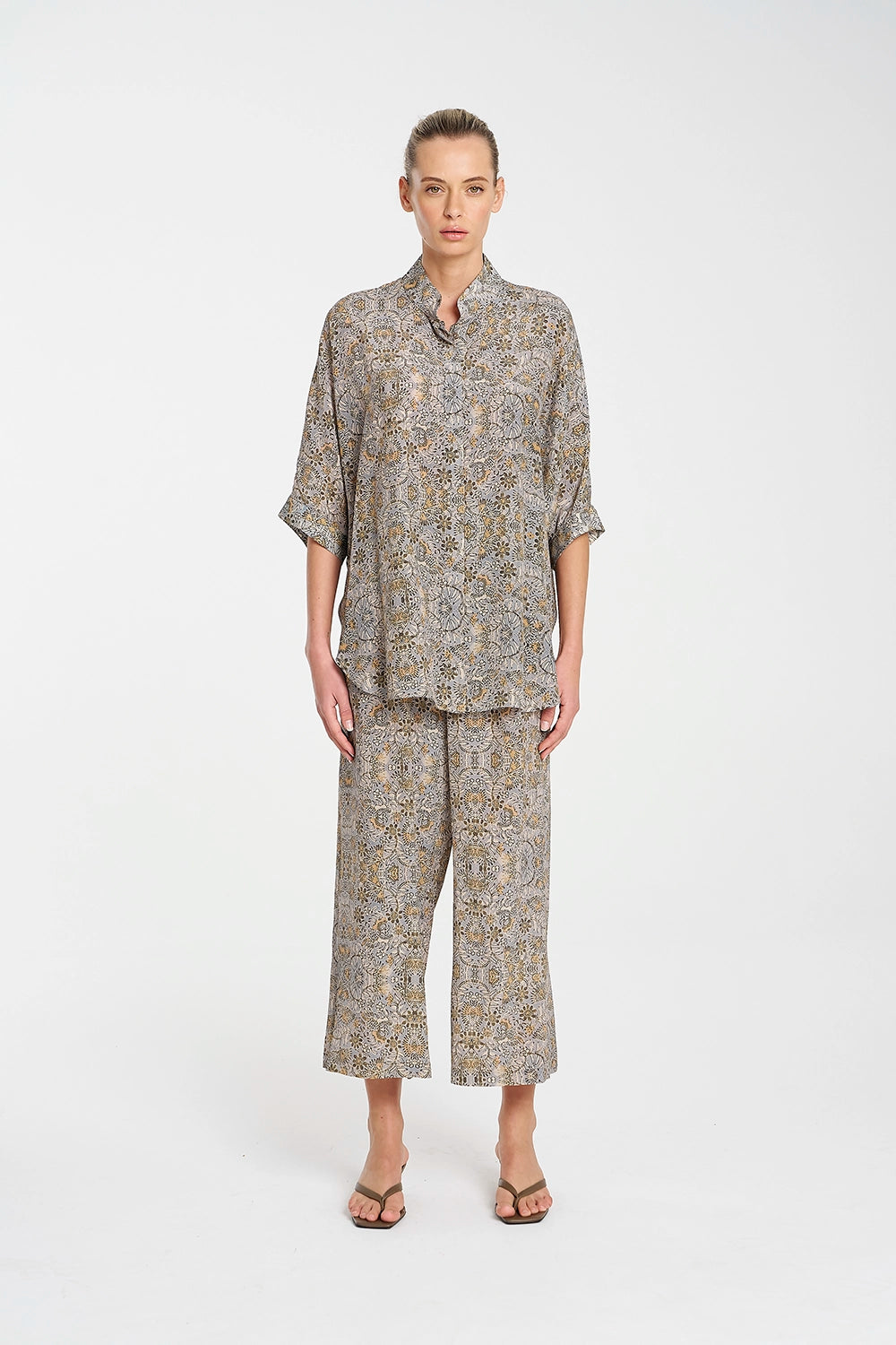 Mela Purdie Pace Pant in Spinifex F851 1740 - Pre-Order December Delivery