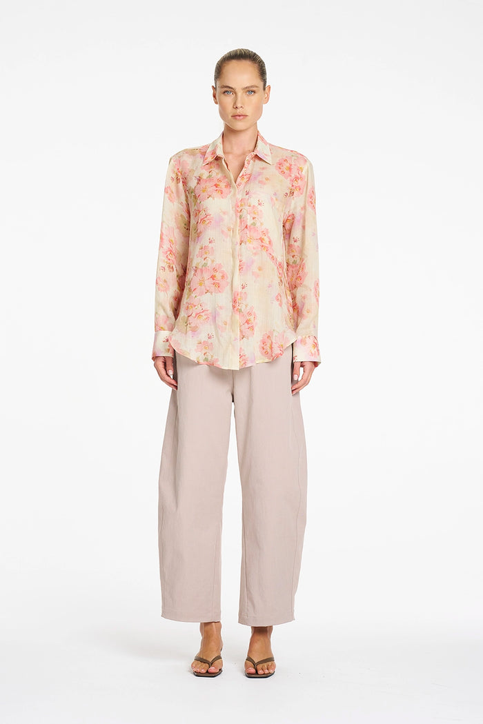 Mela Purdie Saville Shirt in Misty F862 8920 - Pre-Order September Delivery