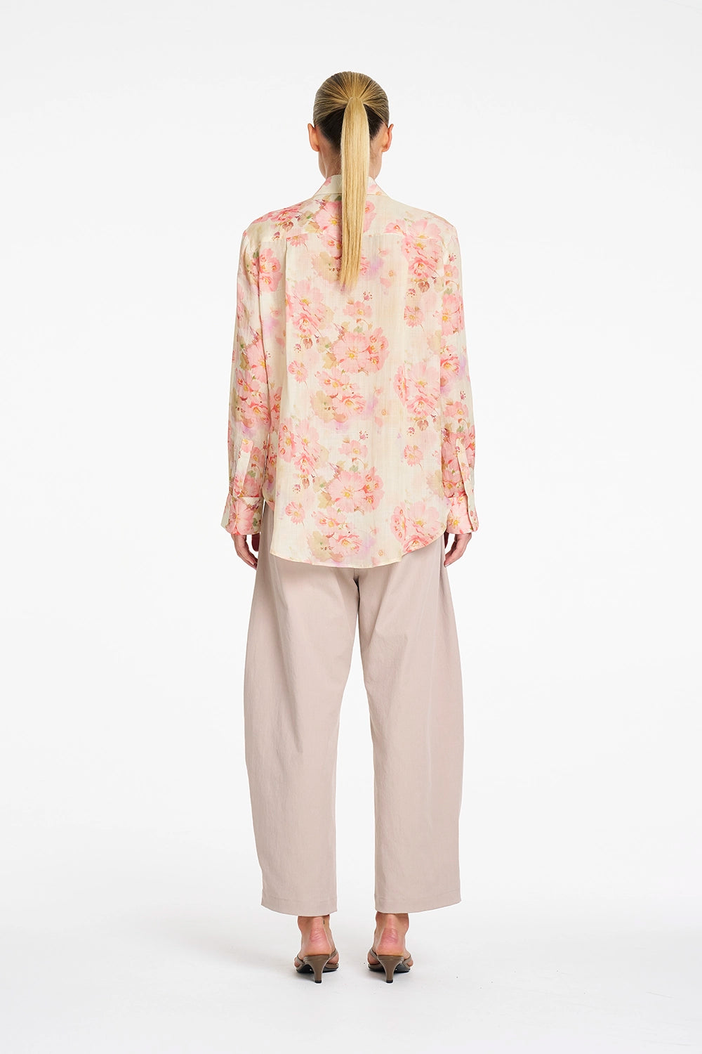 Mela Purdie Saville Shirt in Misty F862 8920 - Pre-Order September Delivery