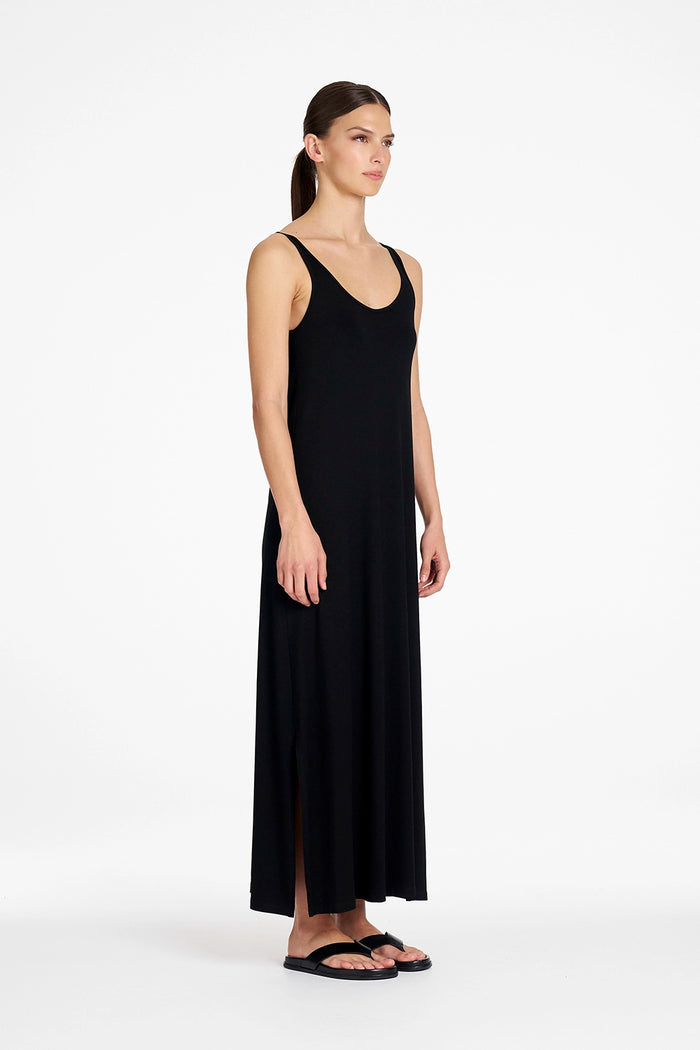 Mela Purdie Camisole Dress in Black F01 3056 - Pre-Order October Delivery