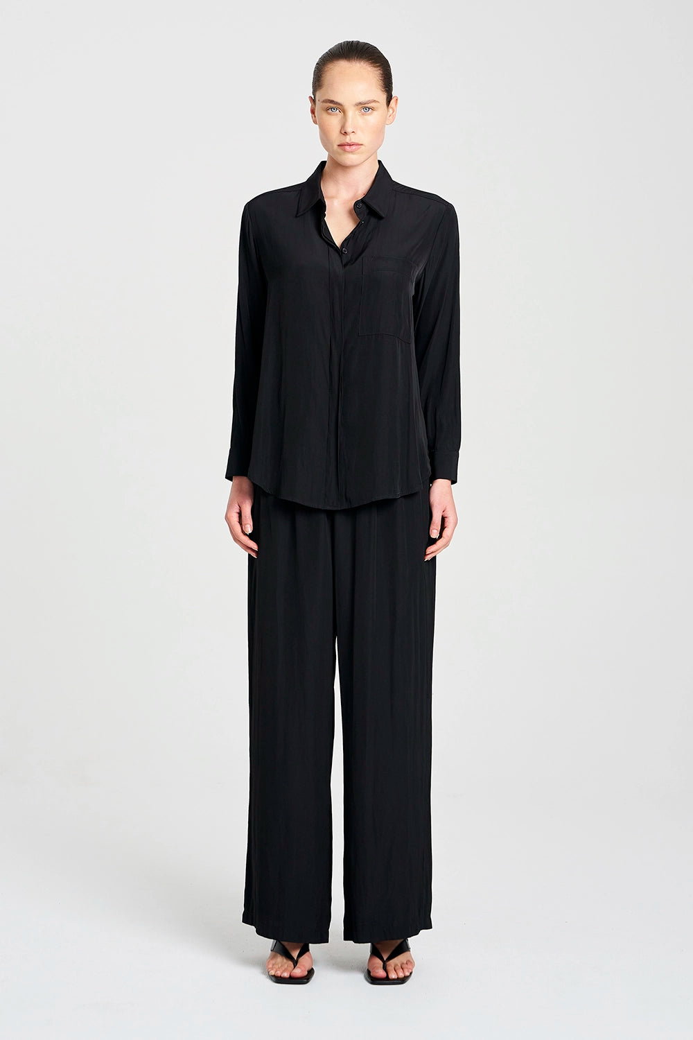 Mela Purdie Maxi Pace Pant in Black F67 1940