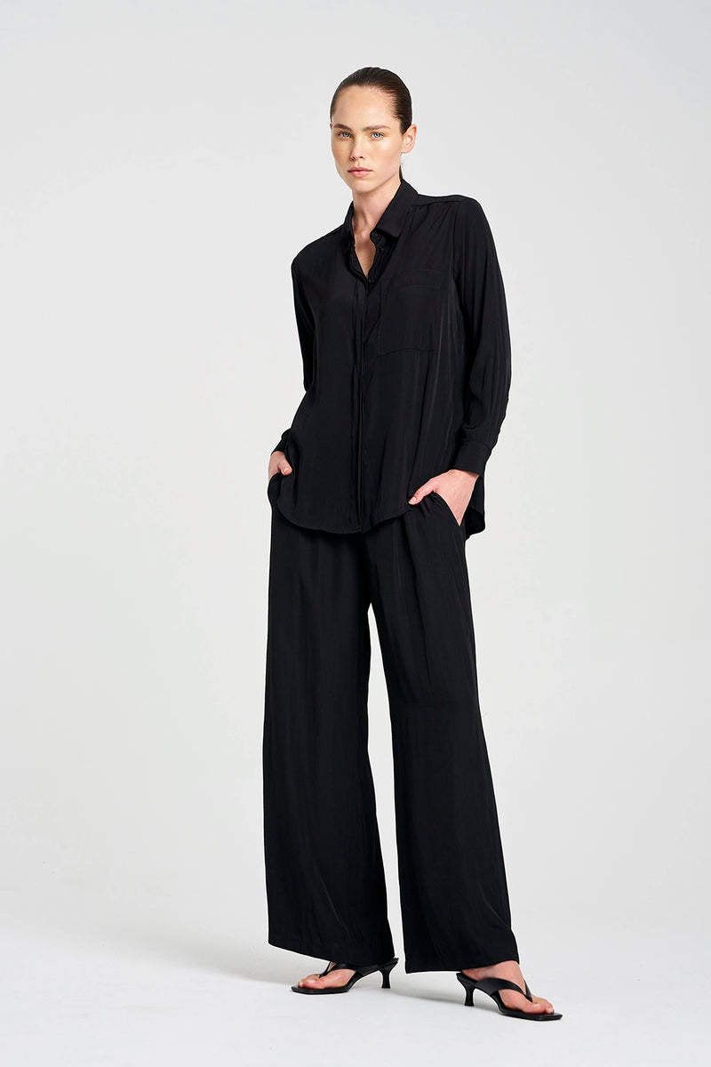 Mela Purdie Maxi Pace Pant in Black F67 1940