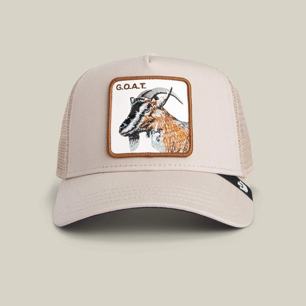 Goorin Brothers The G.O.A.T Trucker in Biscuit