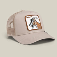 Goorin Brothers The G.O.A.T Trucker in Biscuit