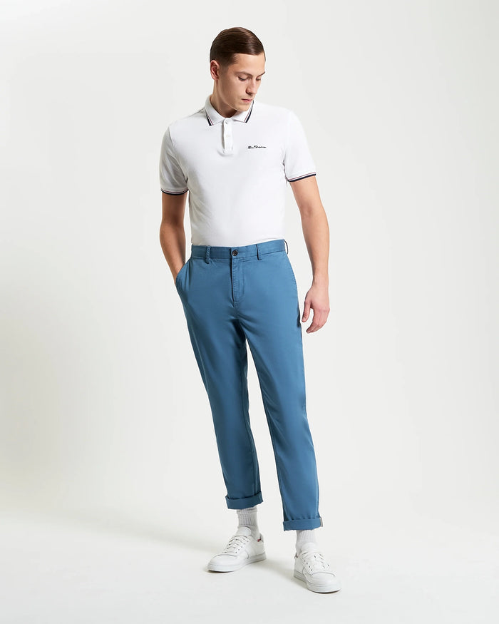 Ben Sherman Signature Slim Stretch Chino in Airforce B1012756