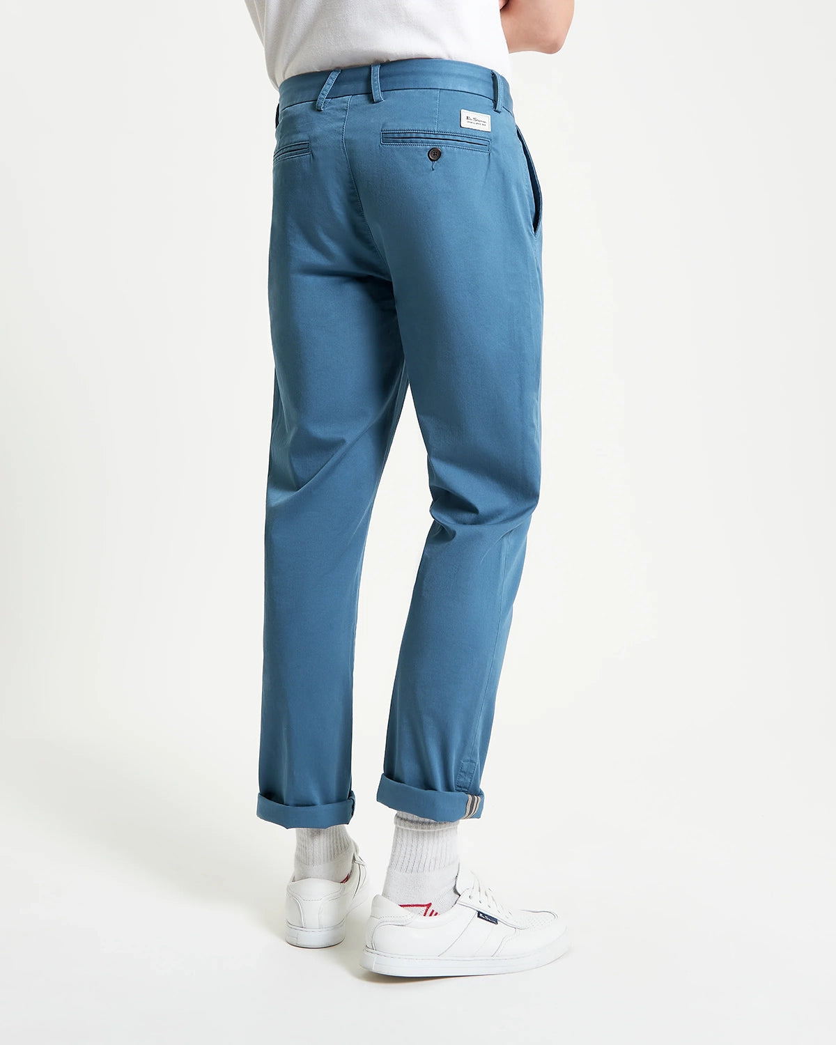 Ben Sherman Signature Slim Stretch Chino in Airforce B1012756