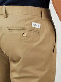 Ben Sherman Signature Slim Stretch Chino in Stone B1012756
