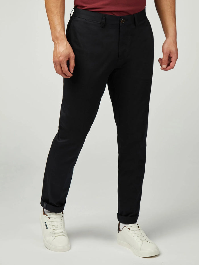 Ben Sherman Signature Slim Stretch Chino in Black  B1012756