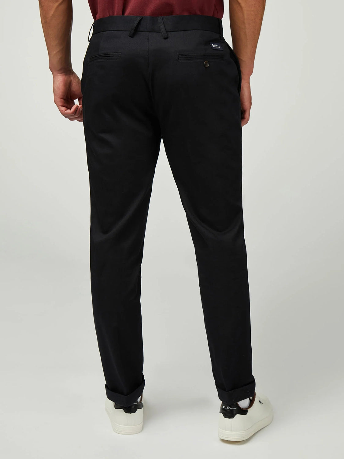 Ben Sherman Signature Slim Stretch Chino in Black  B1012756