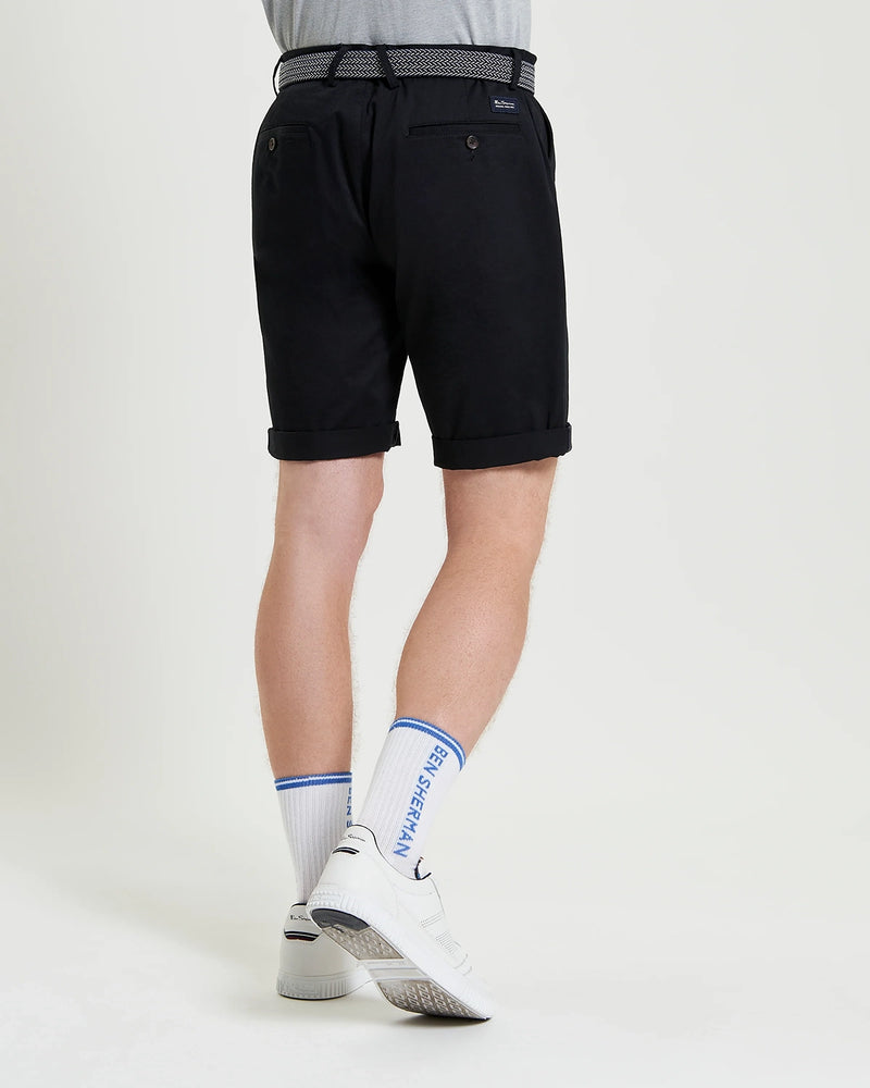 Ben Sherman Signature Chino Short in Black B1012757