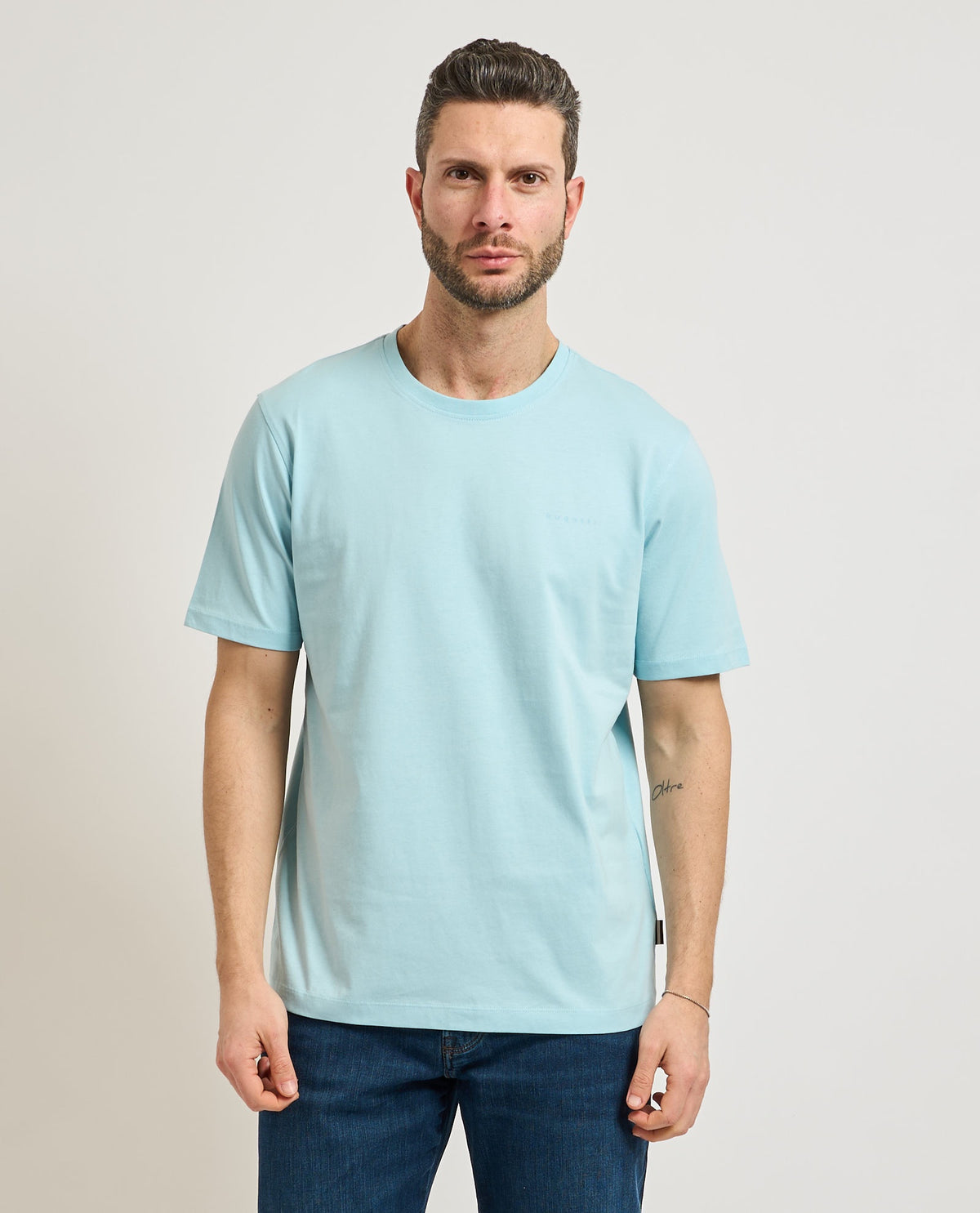 Bugatti Shirt in Aqua 8350-15040E-420