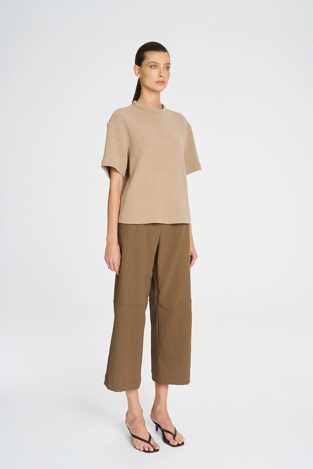 Mela Purdie Box Halo Top In Almondine F090 8936 - Pre-Order March Delivery