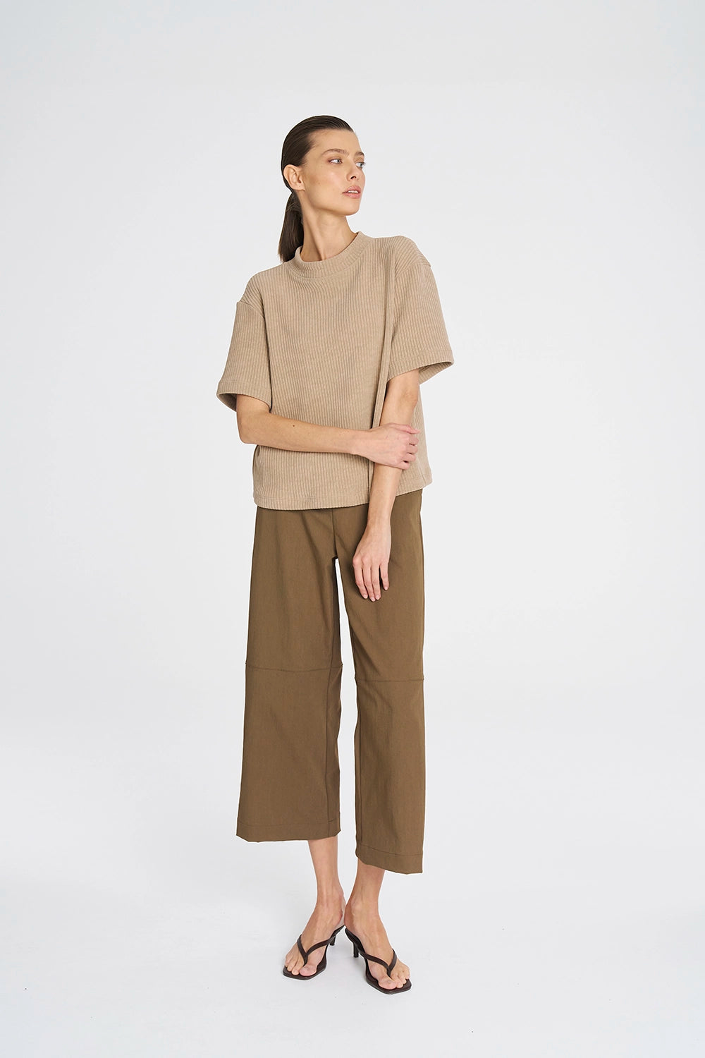 Mela Purdie Box Halo Top In Almondine F090 8936 - Pre-Order March Delivery