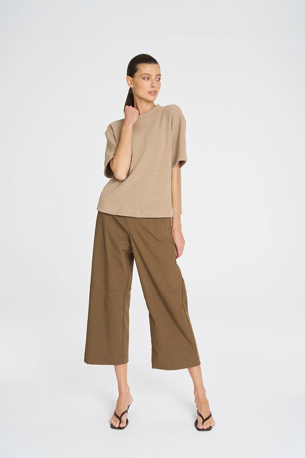 Mela Purdie Box Halo Top In Almondine F090 8936 - Pre-Order March Delivery