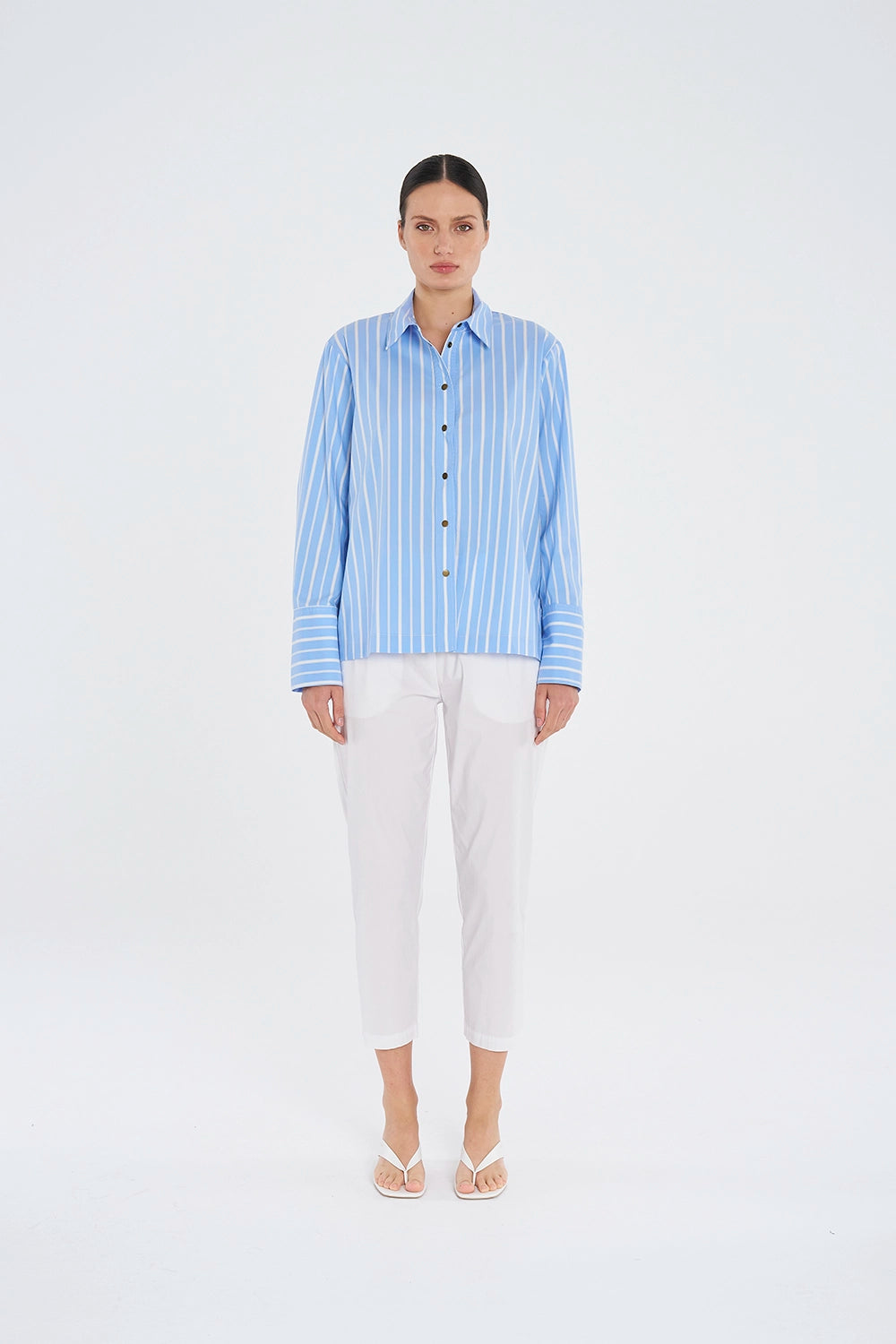 Mela Purdie Stud Shirt in Saville F732 8929