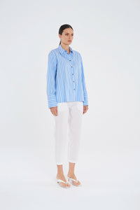 Mela Purdie Stud Shirt in Saville F732 8929