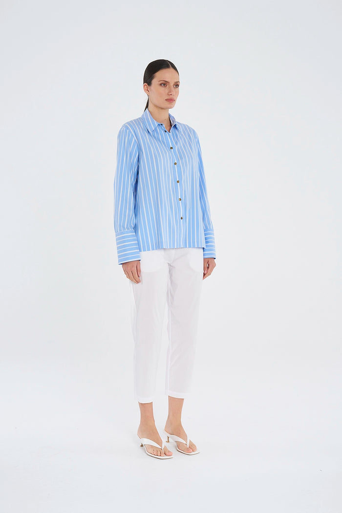 Mela Purdie Stud Shirt in Saville F732 8929