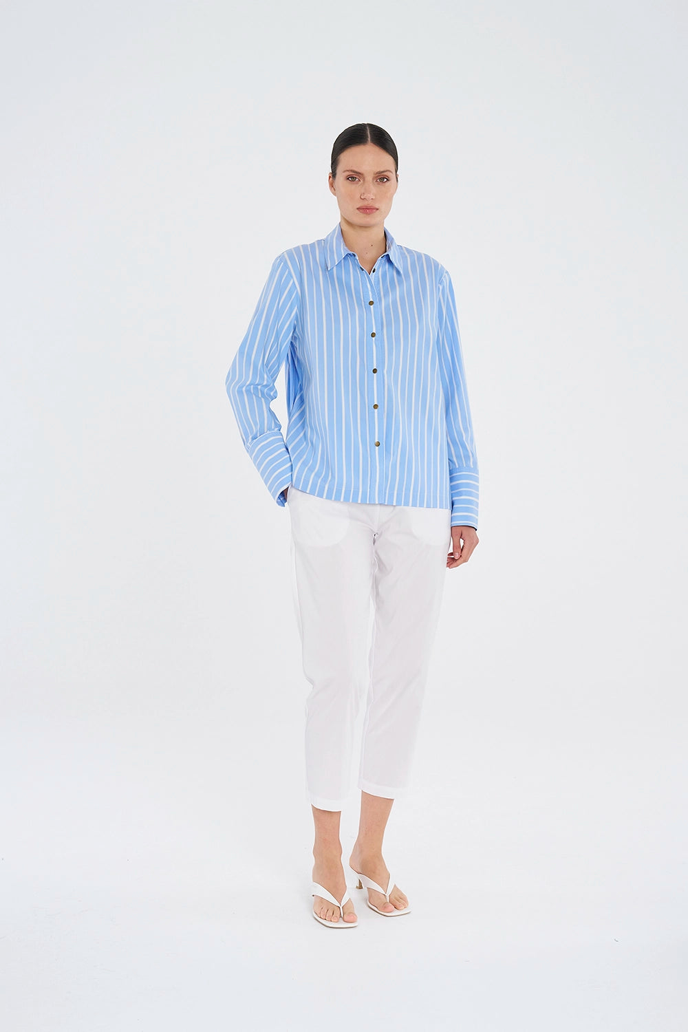 Mela Purdie Stud Shirt in Saville F732 8929