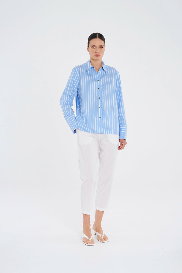 Mela Purdie Stud Shirt in Saville F732 8929