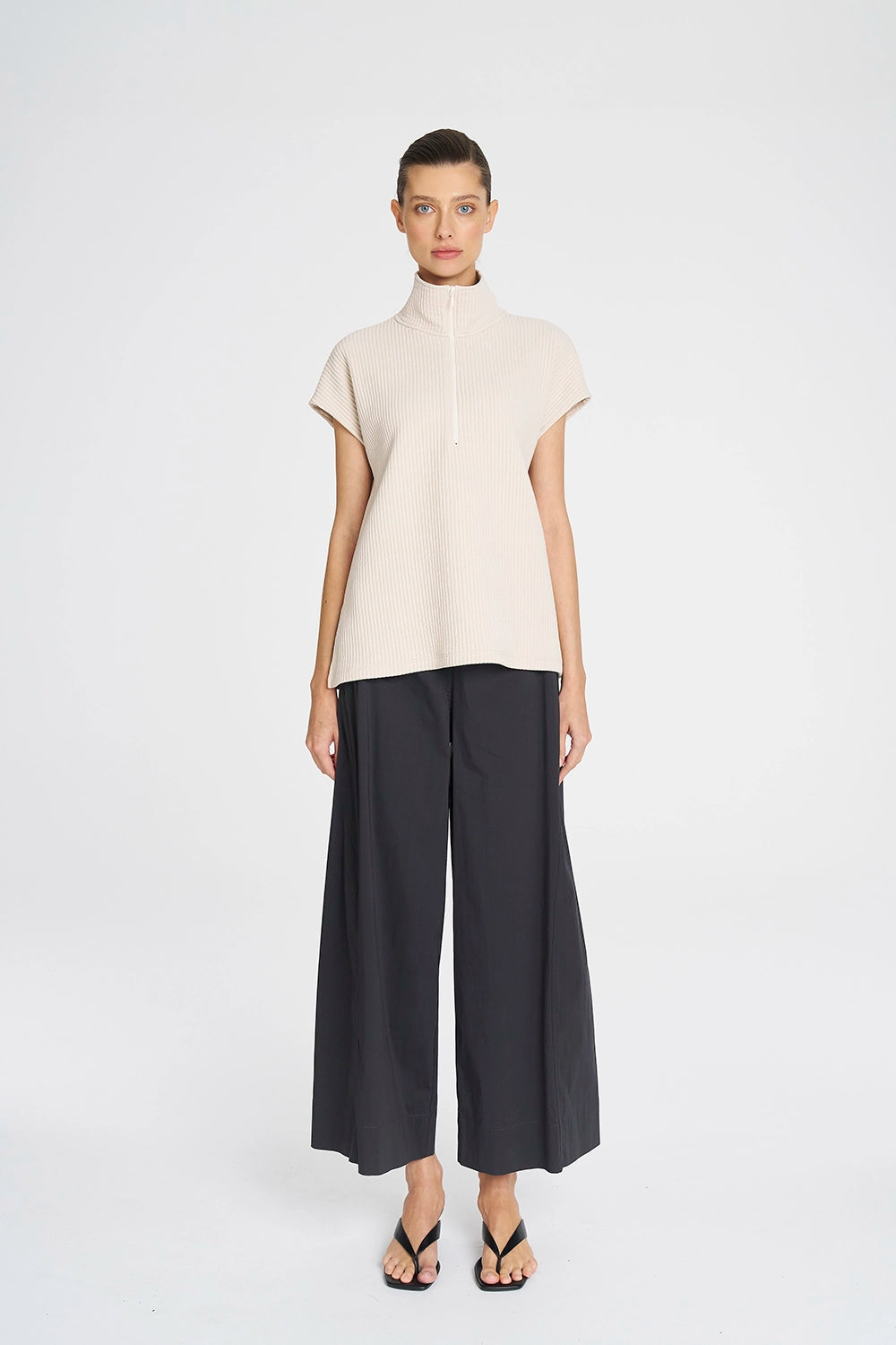 Mela Purdie Zip Front Shell In Petal F090 8329 - Pre-Order March Delivery