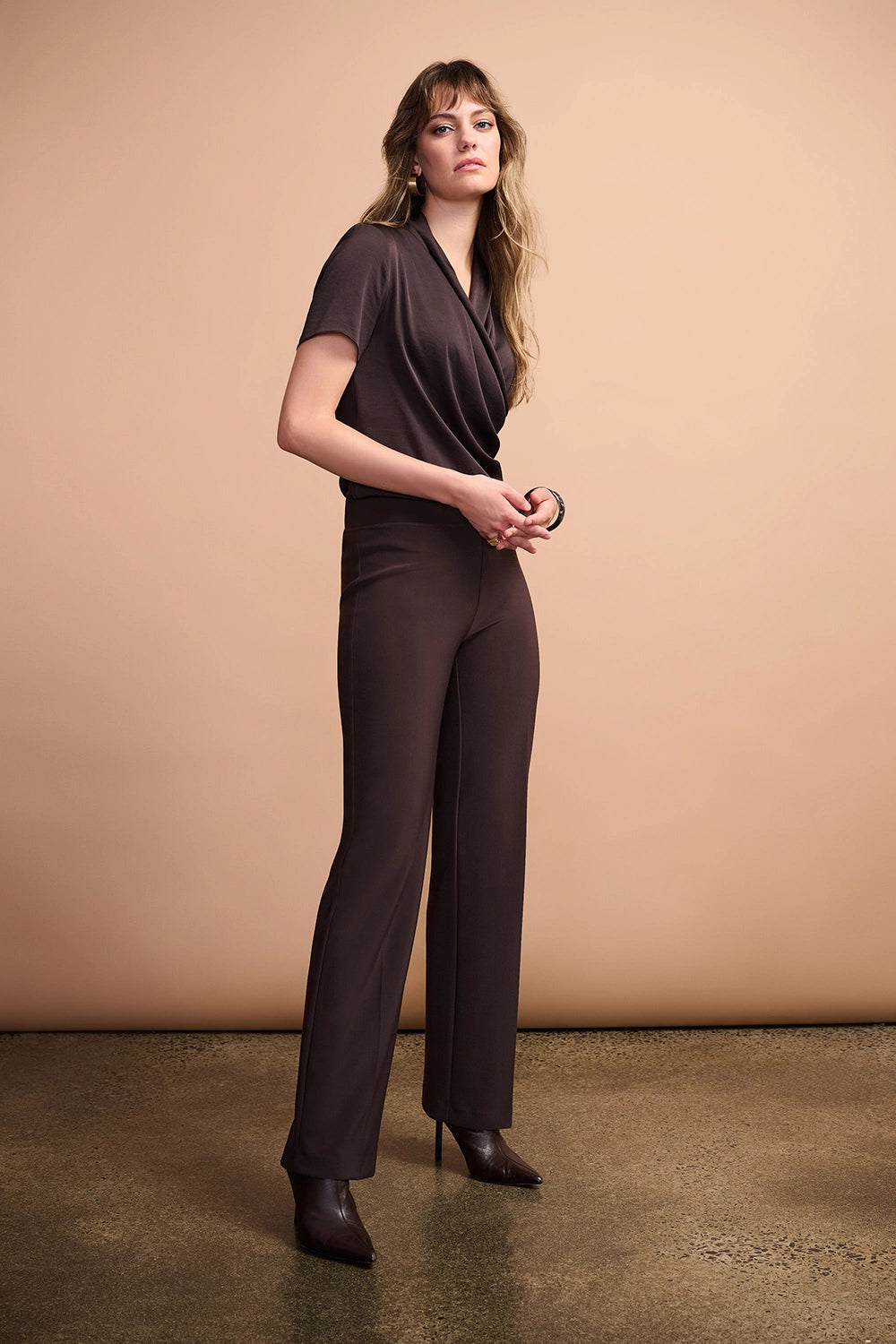 Joseph Ribkoff Classic Wide-Leg Pant 153088F25