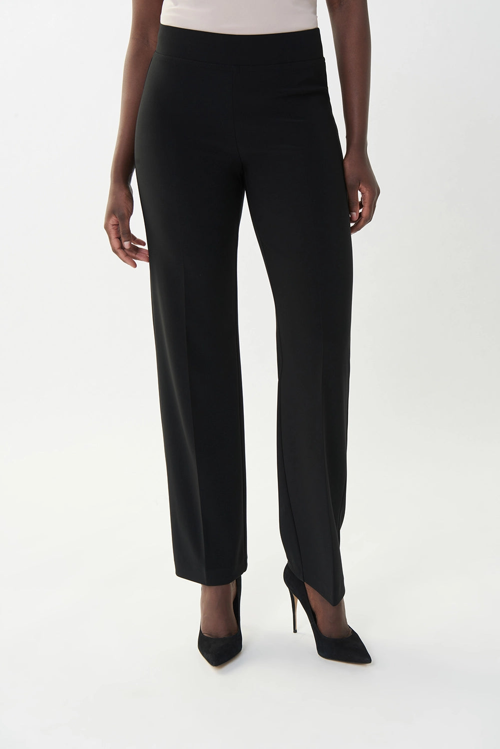 Joseph Ribkoff Wide Leg Pant in Black Jr153088NOS