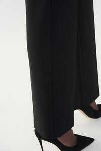 Joseph Ribkoff Wide Leg Pant in Black Jr153088NOS