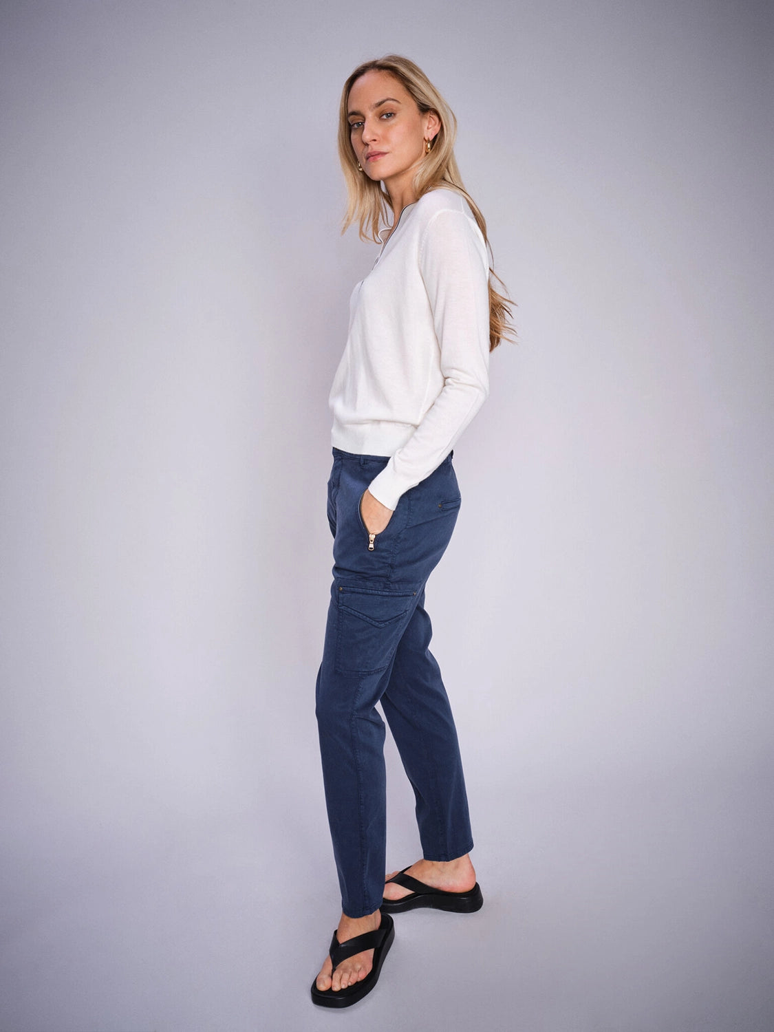 Mos Mosh Relena Prep V-Neck Knit 168690