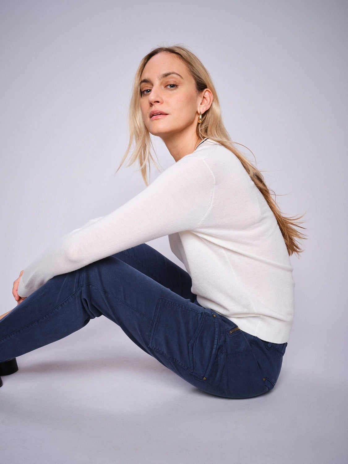 Mos Mosh Relena Prep V-Neck Knit 168690