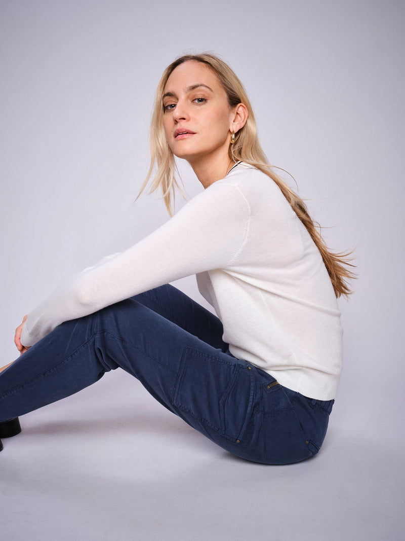 Mos Mosh Relena Prep V-Neck Knit 168690