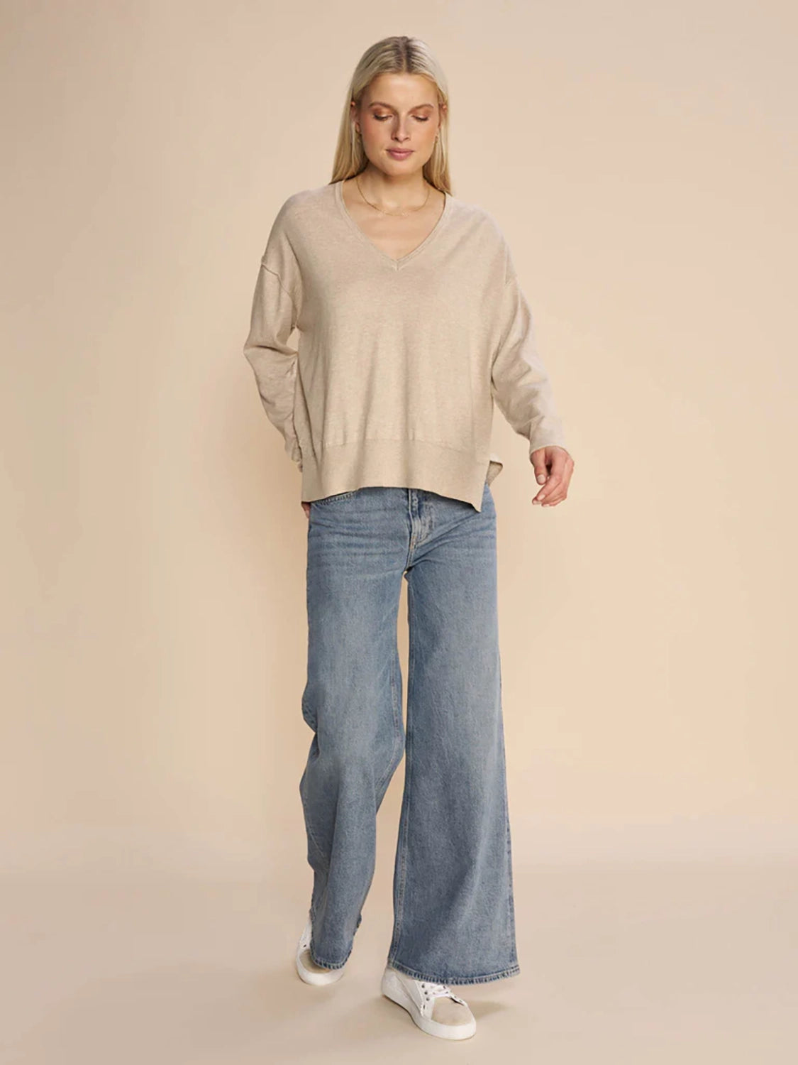 Mos Mosh Tani V-Neck Knit 158970