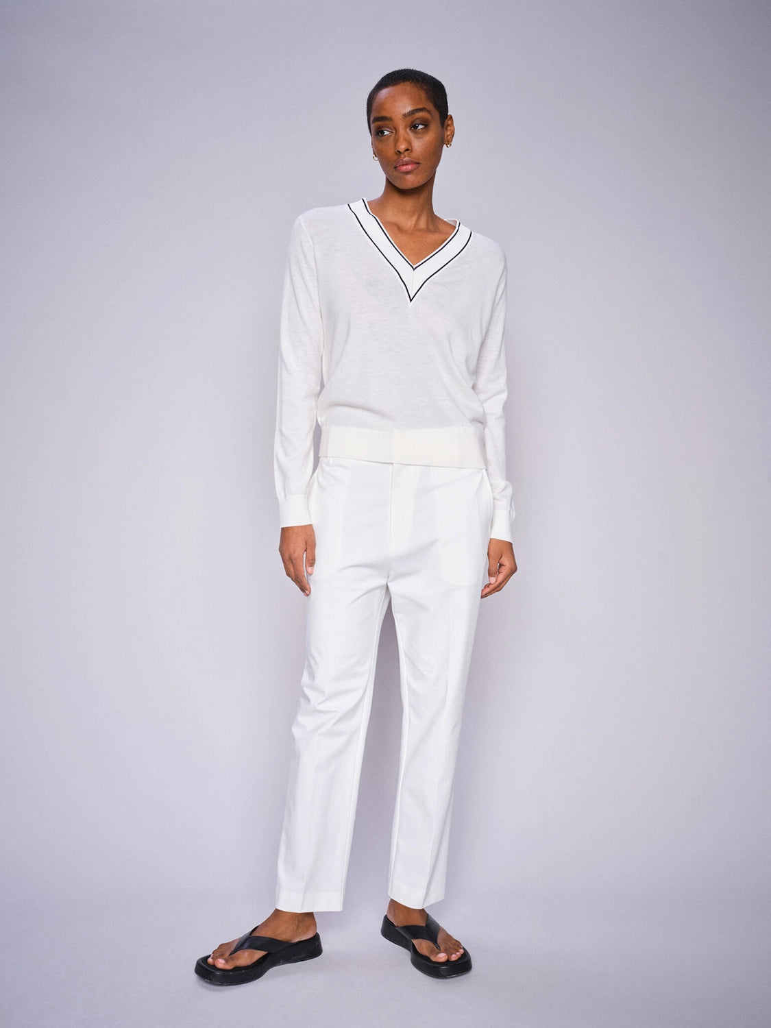 Mos Mosh Relena Prep V-Neck Knit 168690