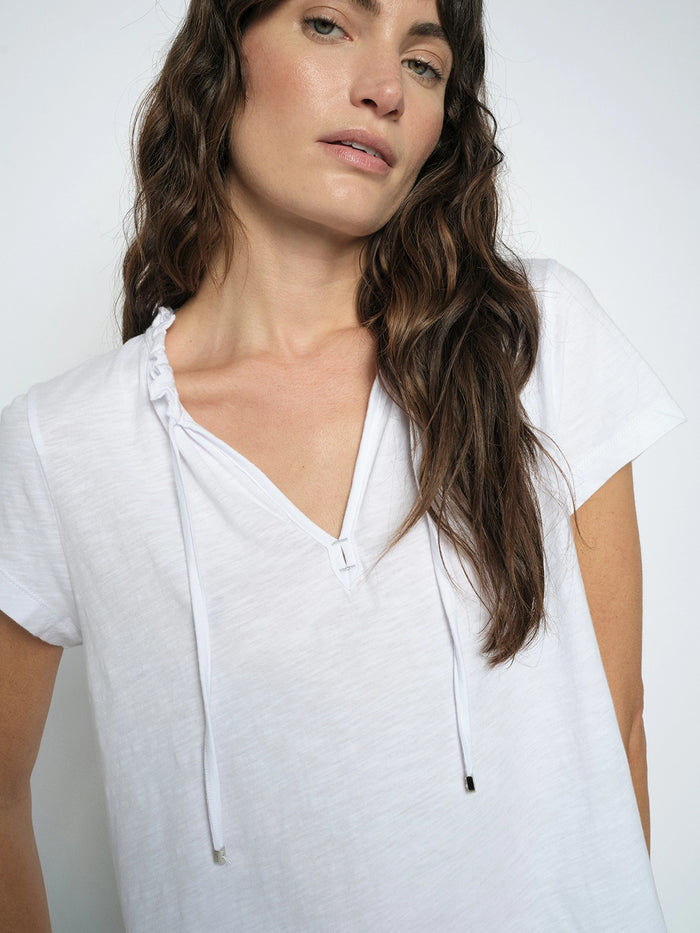 Mos Mosh Anly SS Tee in White 178950