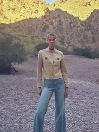 Mos Mosh Briella Tenca Jacket in Sesame 179310