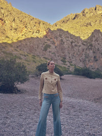 Mos Mosh Briella Tenca Jacket in Sesame 179310