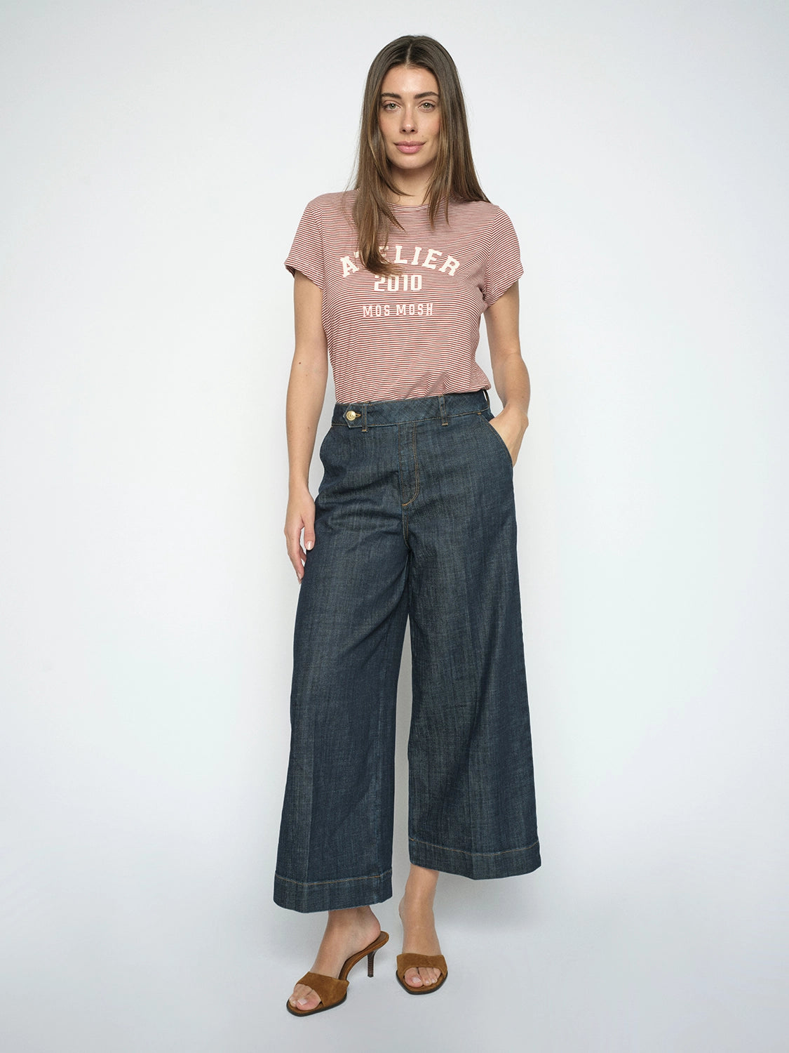Mos Mosh Bantry Nippon Jeans in Dark Blue 179950