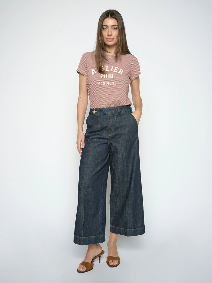 Mos Mosh Bantry Nippon Jeans in Dark Blue 179950