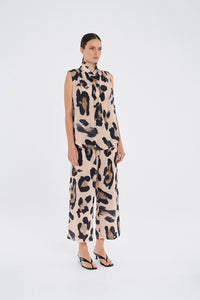 Mela Purdie Frill Neck Tank in Blurr F855 8876